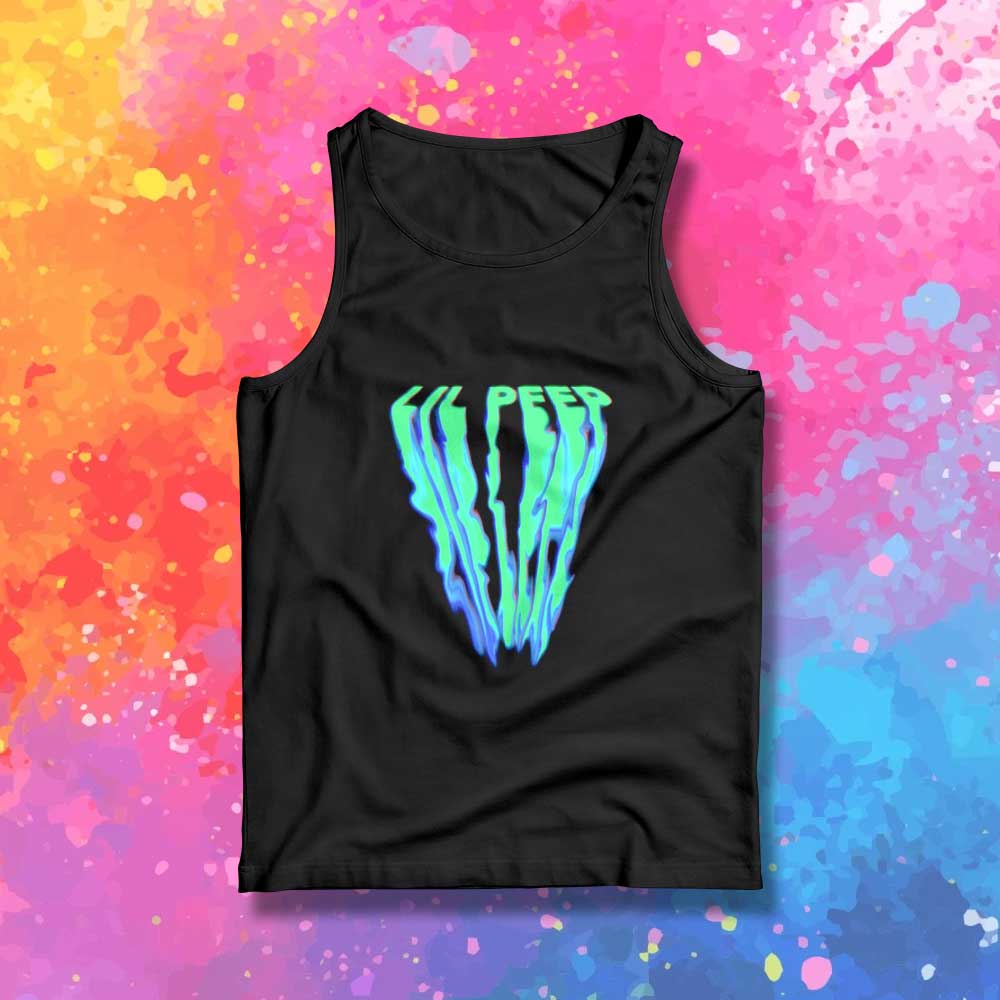 Retro Lil Peep Thunder Tank Top