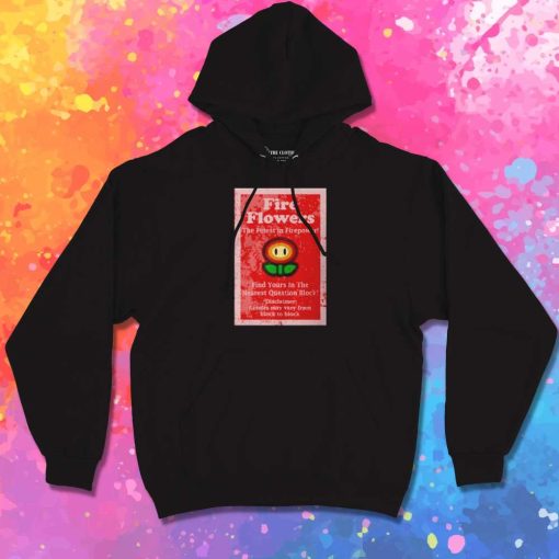 Retro Super Mario Fire Flower Hoodie