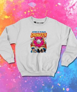 Revenge of The Killer Donuts Monster Sweatshirt