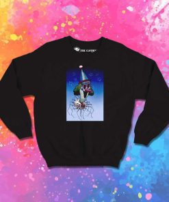 Scary Clown Head x Spider Sweatshirt
