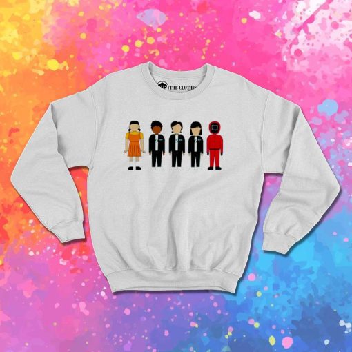 Squid Game No Faces Sweatshirt