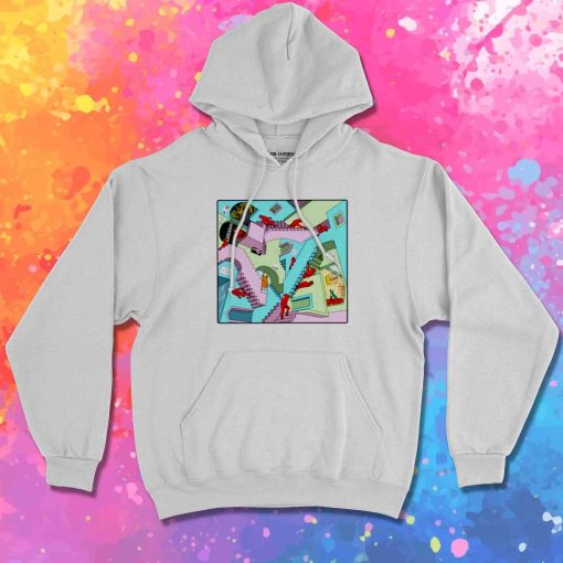 Squid Game Relativity Staircase Painting Hoodie