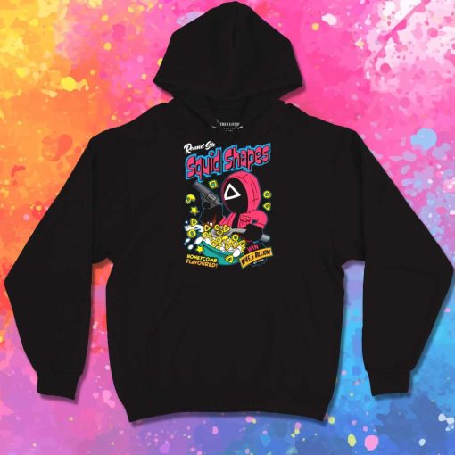 Squid Shapes Cereal Game Hoodie