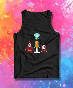 Squidward Spongebob Squid Game Tank Top