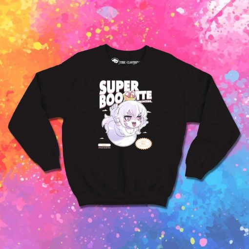 Super Boo Princess Bowsette Sweatshirt