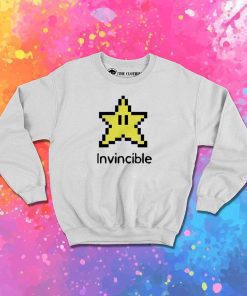 Super Mario Invincible Star Sweatshirt