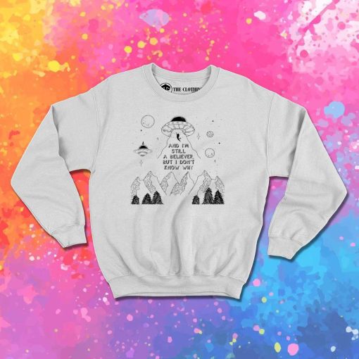 Taylor Swift Folklore Alien UFO Sweatshirt