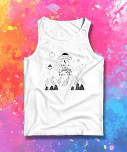 Taylor Swift Folklore Alien UFO Tank Top