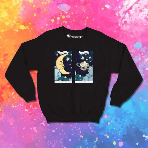 Taylor Swift Folklore Tarot Card Sweatshirt