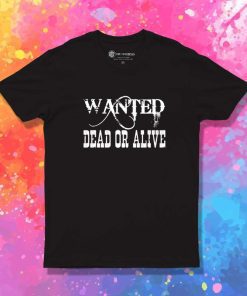 Wanted Dead or Alive Bon Jovi T-Shirt