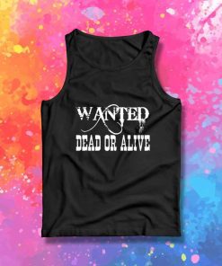 Wanted Dead or Alive Bon Jovi Tank Top