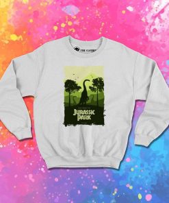 Welcome To Jurassic Park Poster Sweatshirt