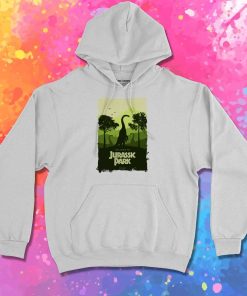 Welcome To Jurassic Park Poster Hoodie