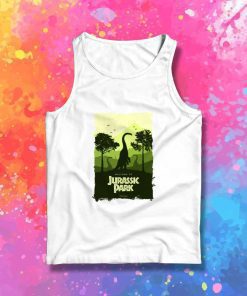 Welcome To Jurassic Park Poster Tank Top
