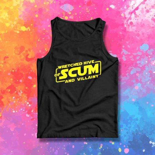 Wretched Hive of Scum Star Wars Tank Top