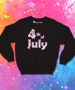 4th of July Independence Day Pattern Sweatshirt