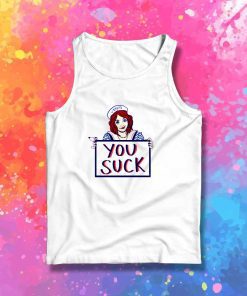 Ahoy Ice Cream You Suck Tank Top