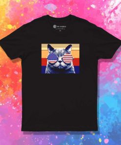 Ameowica Cat Independence Day T-Shirt