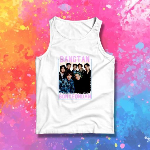 BTS Bangtan Sonyeondan Tank Top