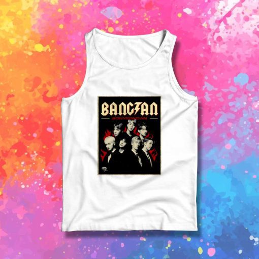 BTS Bangtan Sonyeondan Metal Style Tank Top
