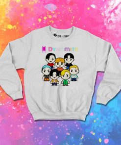 BTS Dynamite Chibi Sweatshirt