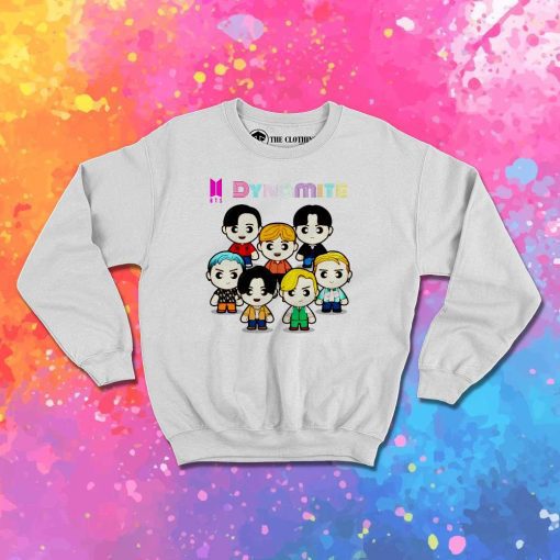 BTS Dynamite Chibi Sweatshirt