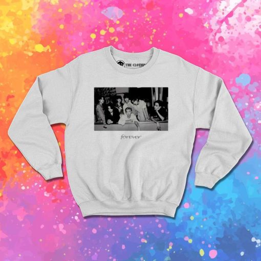 BTS Forever Black And White Sweatshirt