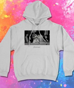 BTS Forever Black And White Hoodie
