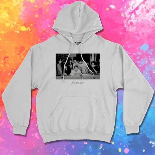 BTS Forever Black And White Hoodie