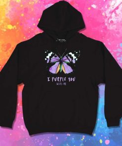 BTS I Purple You Butterfly Hoodie