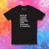BTS Member Name List T-Shirt