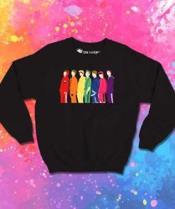 BTS Rainbow No Face Sweatshirt