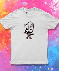 Baby Groot Chibi Art T-Shirt