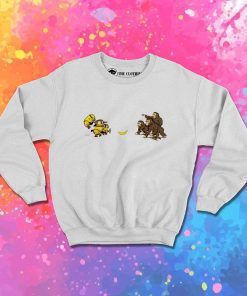 Banana Minions Versus Apes Sweatshirt
