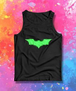 Batman Logo Neon Tank Top