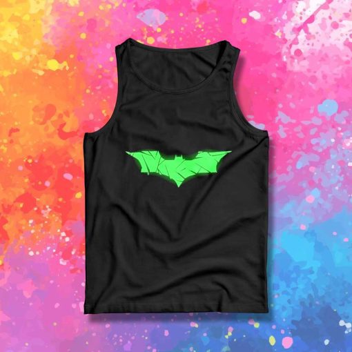 Batman Logo Neon Tank Top