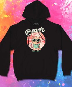 Beach Please Summer Cat Hoodie