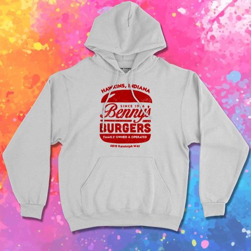Benny's Burgers Hawkins Hoodie