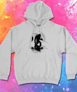 Bigfoot Fishing Night Hoodie