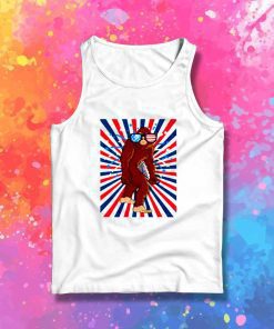 Bigfoot Independence Day Fireworks Tank Top