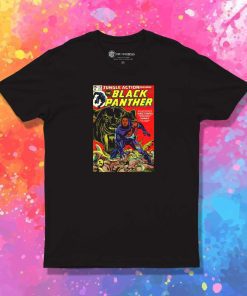 Black Panther Jungle Action T-Shirt