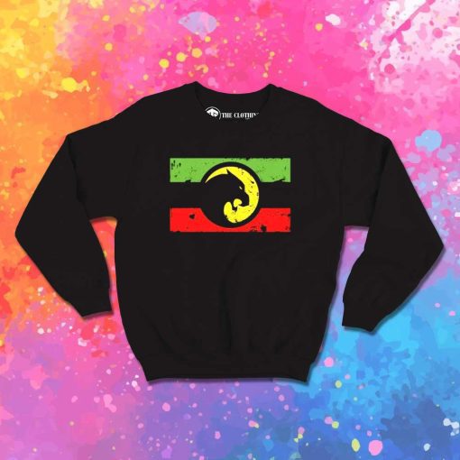 Black Panther Wakanda Flag Sweatshirt