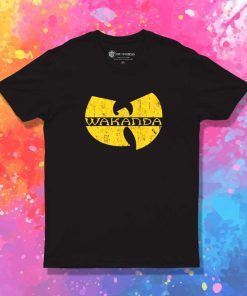 Black Panther Wakanda Wutang Vintage T-Shirt