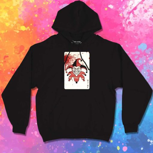 Bloody Joker Trump Card Hoodie