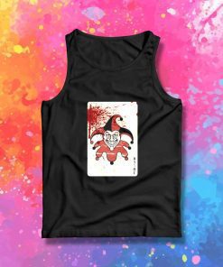 Bloody Joker Trump Card Tank Top