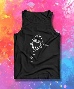 Bloop White Squid Bros Tank Top
