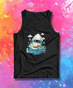Blooper Kaiju Great Wave Tank Top