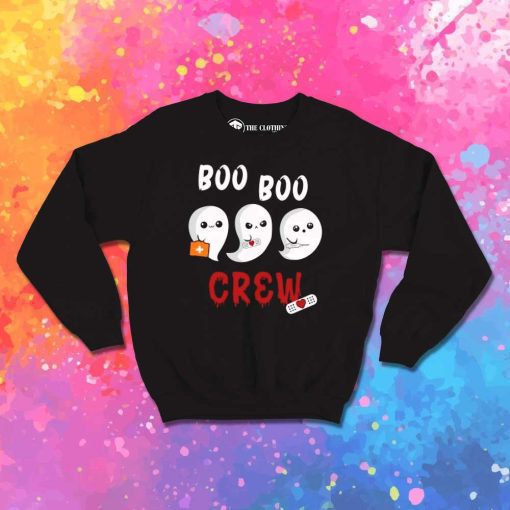 Boo Boo Crew Dripping Logo Sweatshirt