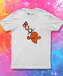 Boo Stupid Orange Ghost T-Shirt
