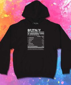 Britney Spears Ingredients Hoodie